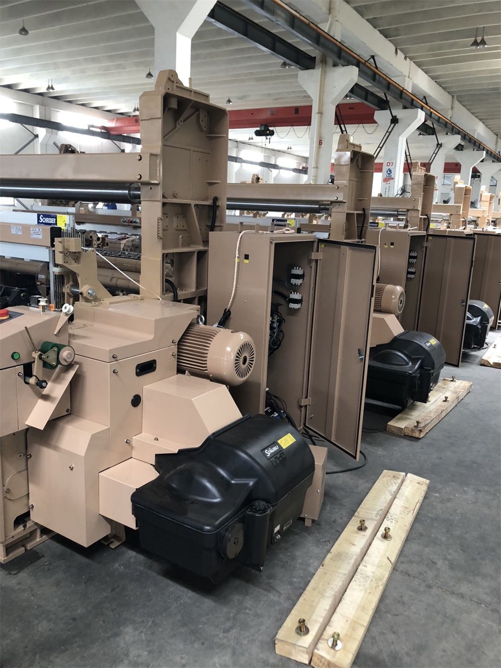 lenado air jet loom workshop